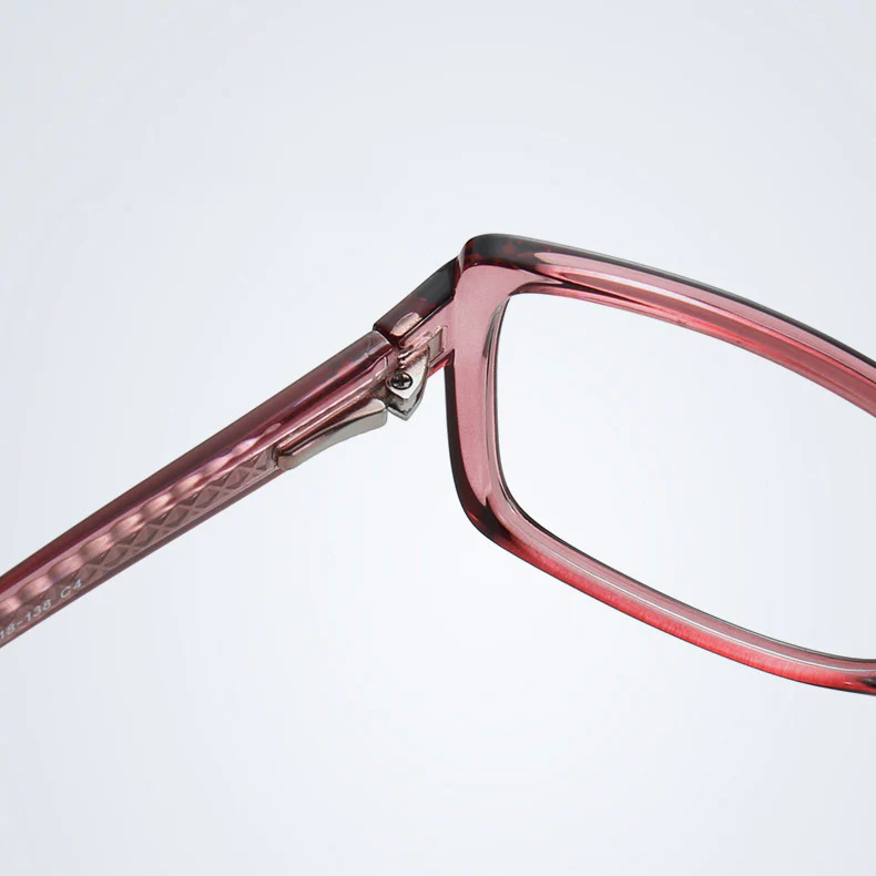Rectangular Reading Glasses with Spring Hinges VK2057 - Image 4
