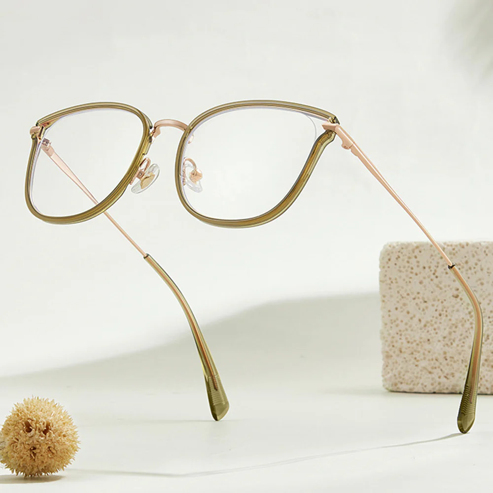 Cat Eye Glasses with Prescription Lenses VK2058 - Image 7