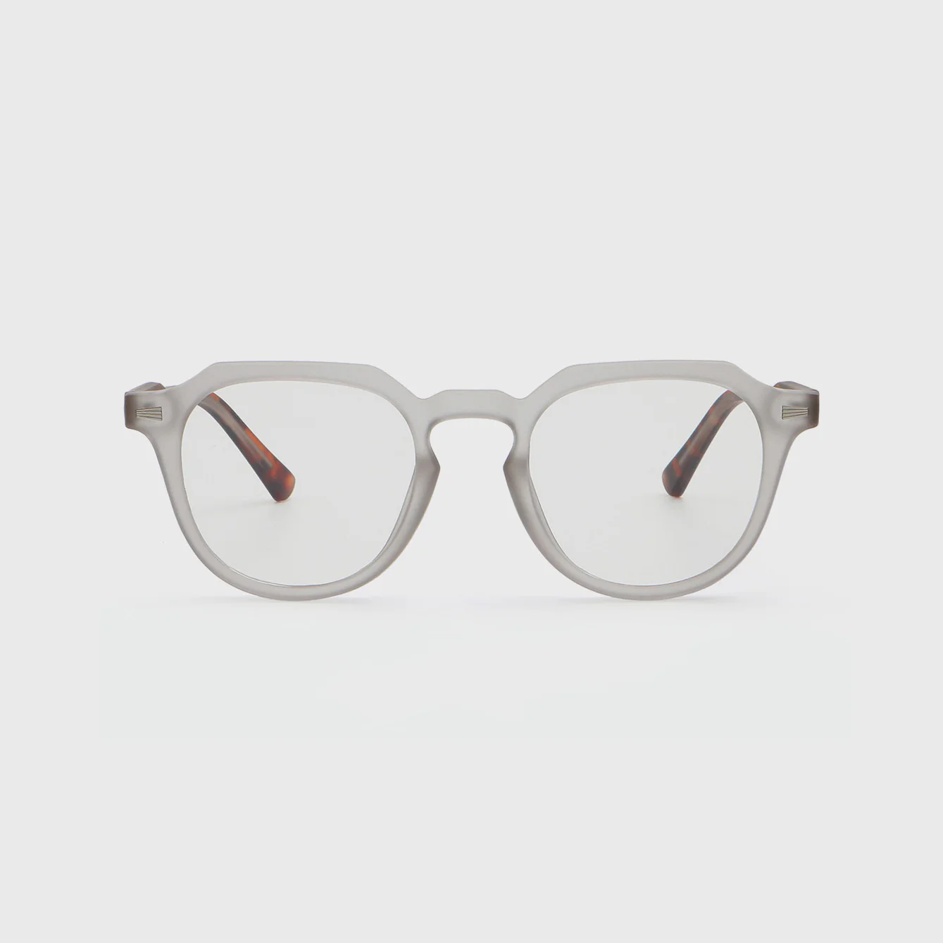Round Glasses Blue Light Blocking Prescription Lenses VK2064 - Image 7