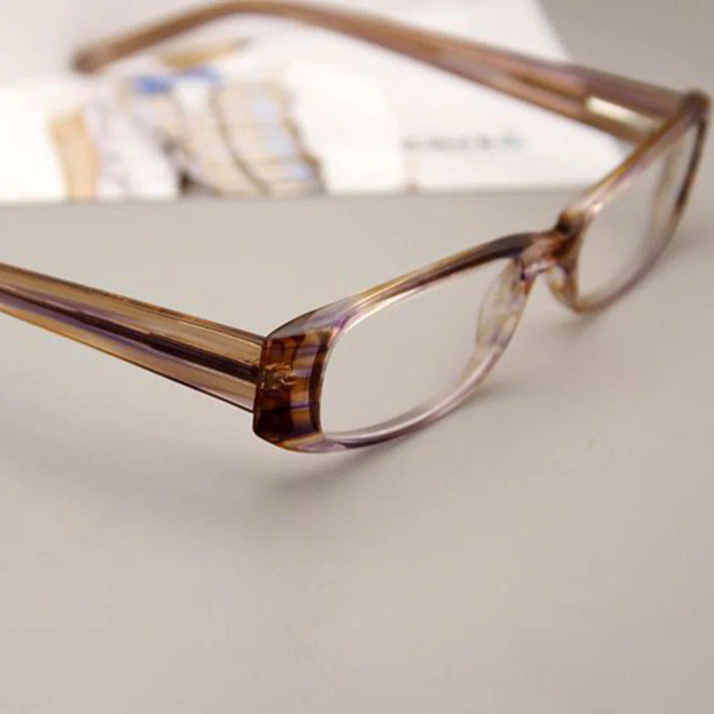 Classic Acetate Rectangle Reading Glasses VK2069 - Image 5