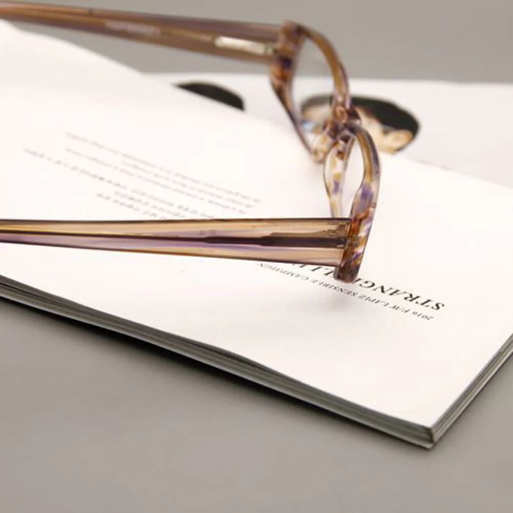 Classic Acetate Rectangle Reading Glasses VK2069 - Image 6