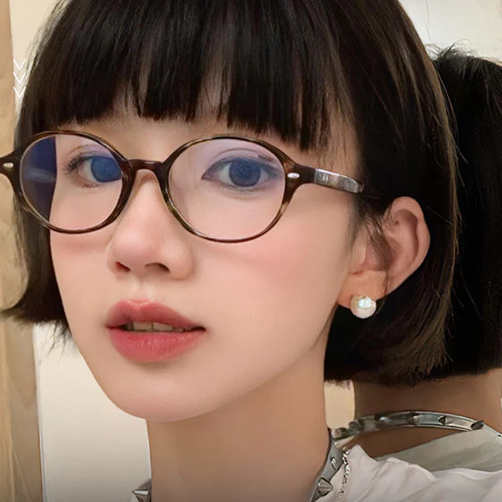 Oval Reading Glasses Blue Light Blocking with Prescription Lenses for Women VK2072 - Image 7