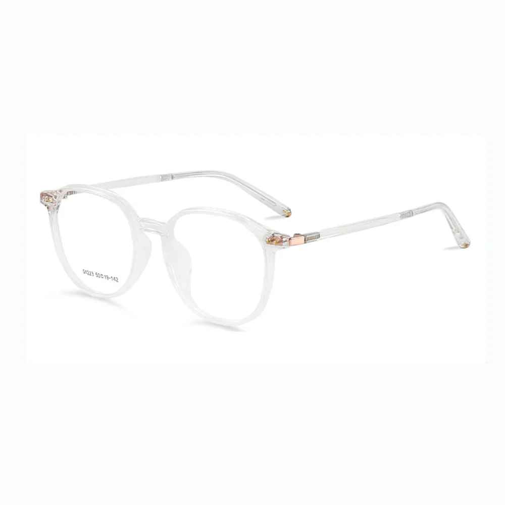 Ultralight Round Blue Light Blocking Reading Glasses VK2073 - Image 14