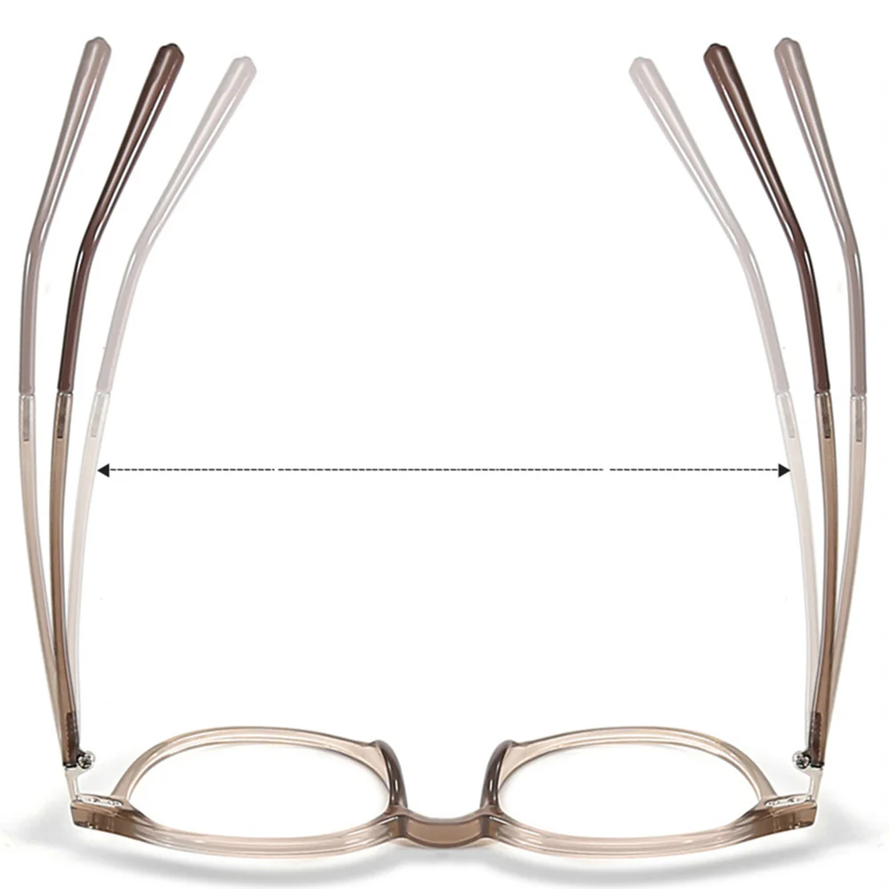 Ultralight Round Blue Light Blocking Reading Glasses VK2073 - Image 6
