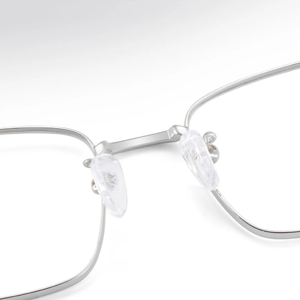 Unisex Metal Business Rectangle Glasses with Prescription Lenses VK2083 - Image 3