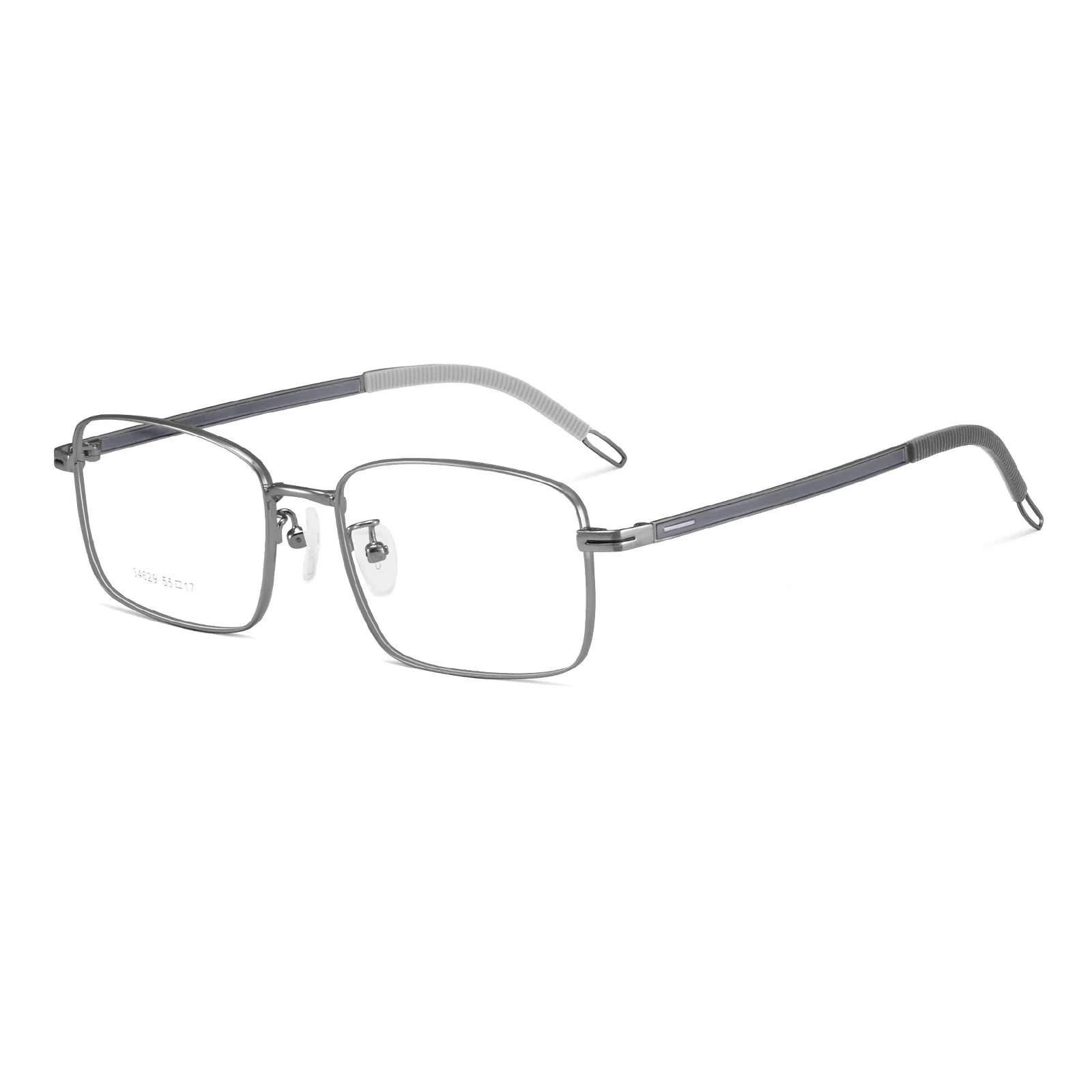 Unisex Metal Business Rectangle Glasses with Prescription Lenses VK2083 - Image 9