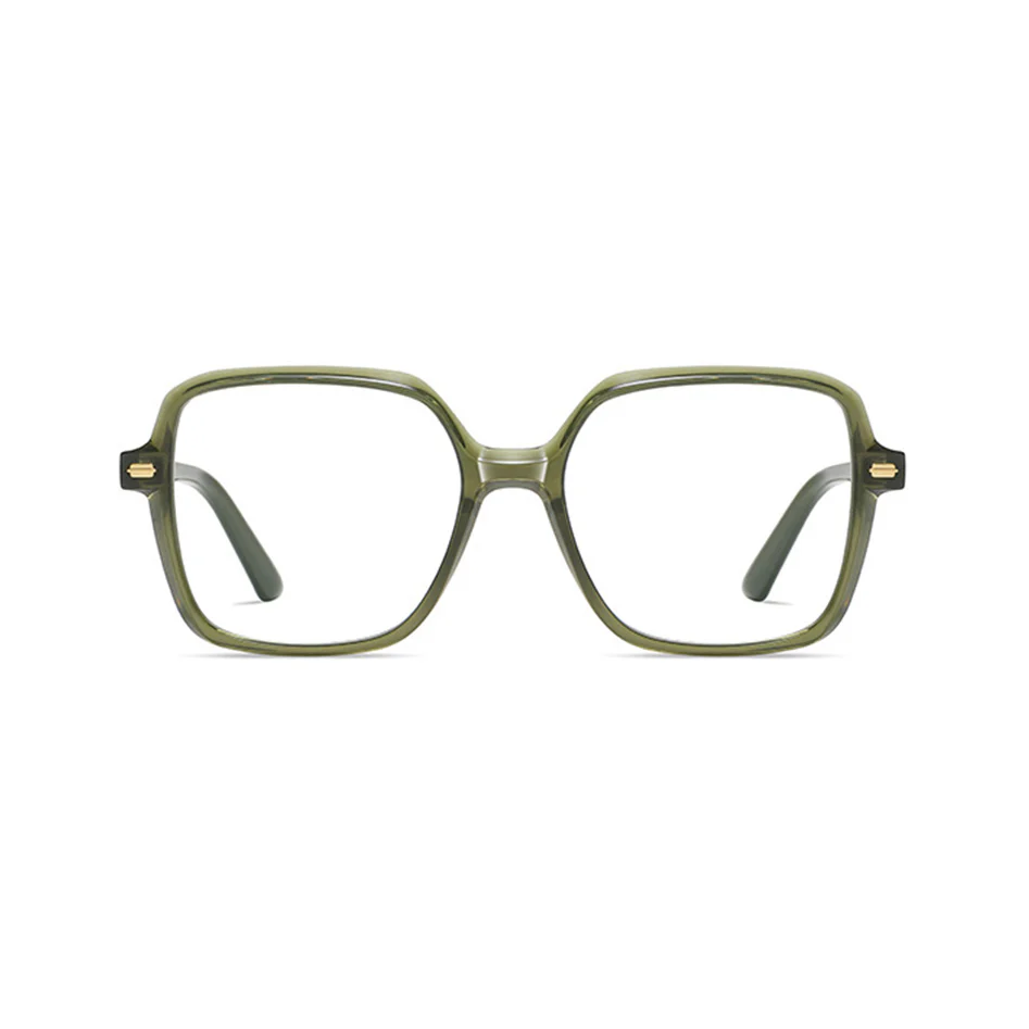 Women's Stylish Square Glasses Frame Acetate with Prescription Lenses VK2089
