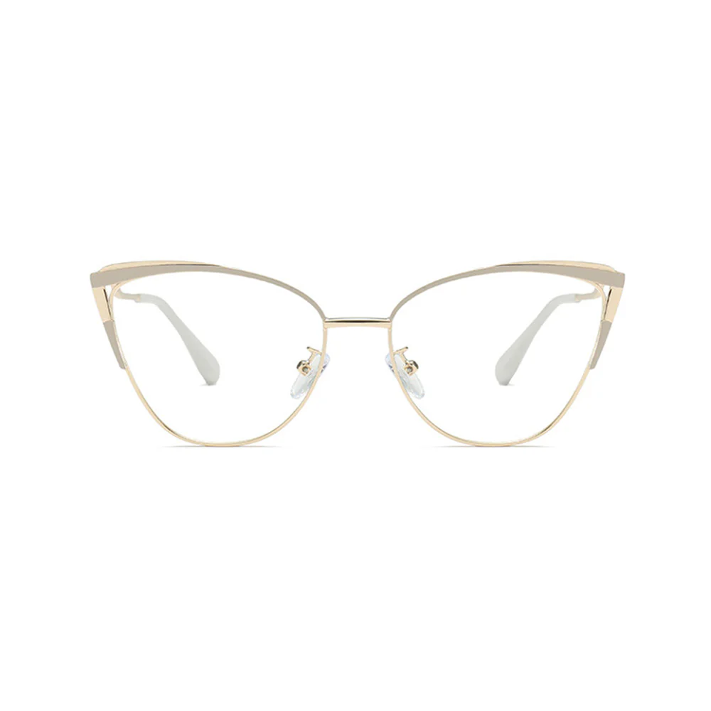 Metal Cat-Eye Reading Glasses Anti-Blue Light VK2091 - Image 11
