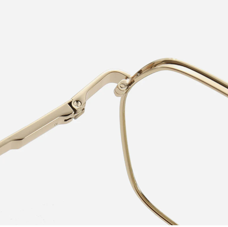 Metal Frame Geometric Glasses with Prescription Lenses VK2092 - Image 5