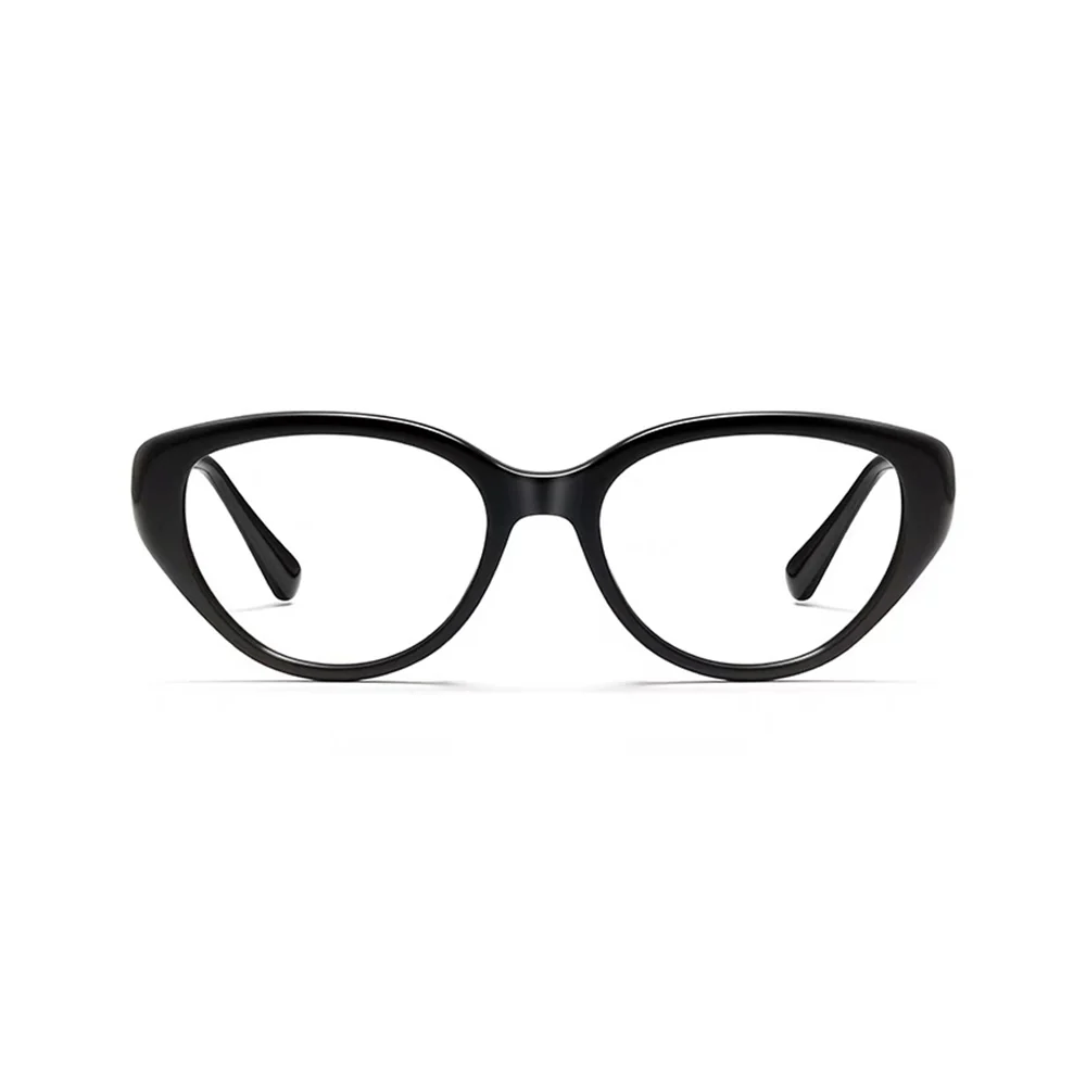 Acetate Block Blue Light Cat-Eye Frame Stylish VK2093 - Image 6