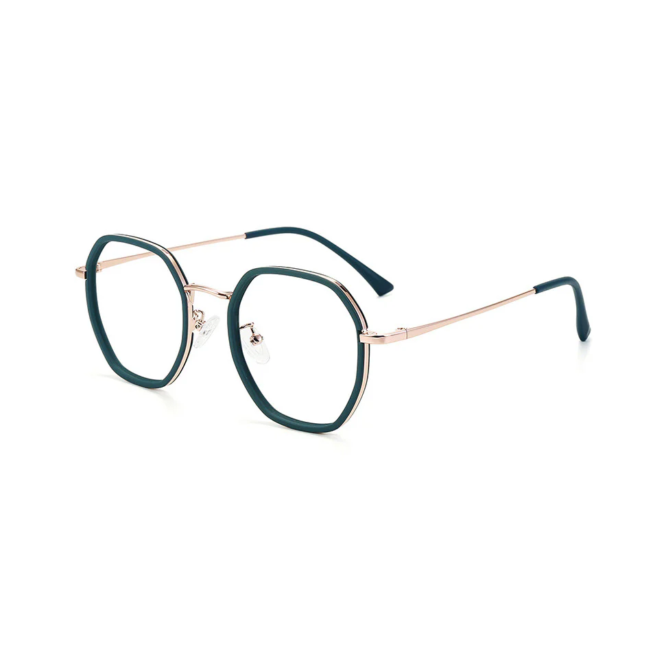 Geometric Anti-Blue Light Glasses Unisex VK2094 - Image 11