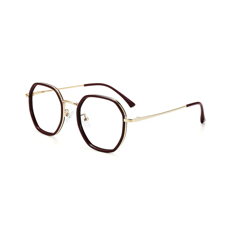 Geometric Anti-Blue Light Glasses Unisex VK2094 - Image 13