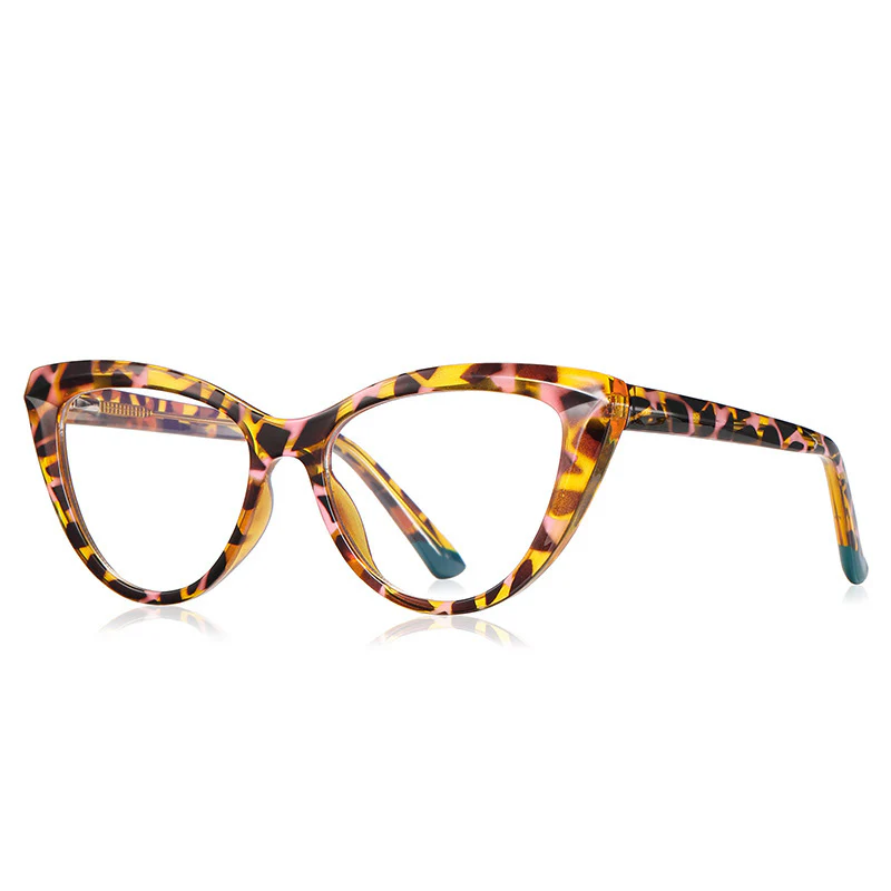 Cat-Eye Blue Light Blocking Reading Glasses Spring Hinge VK2095 - Image 13