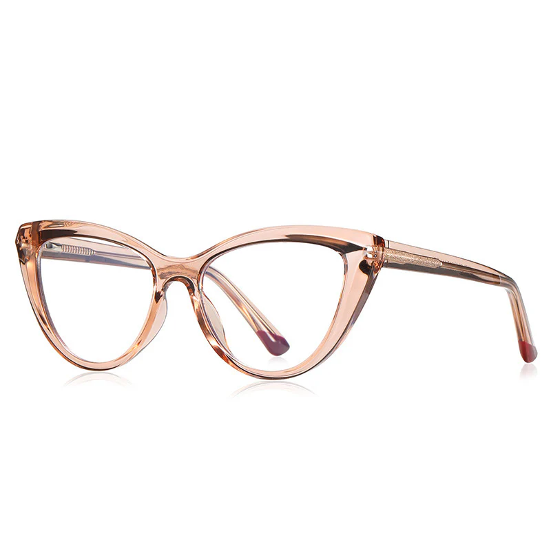 Cat-Eye Blue Light Blocking Reading Glasses Spring Hinge VK2095 - Image 17