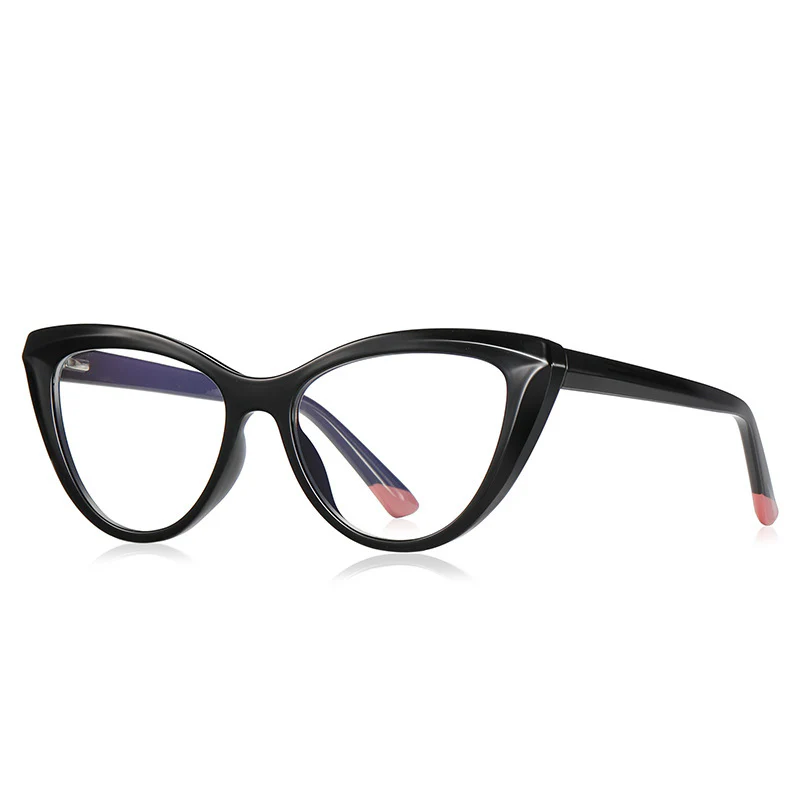Cat-Eye Blue Light Blocking Reading Glasses Spring Hinge VK2095 - Image 8
