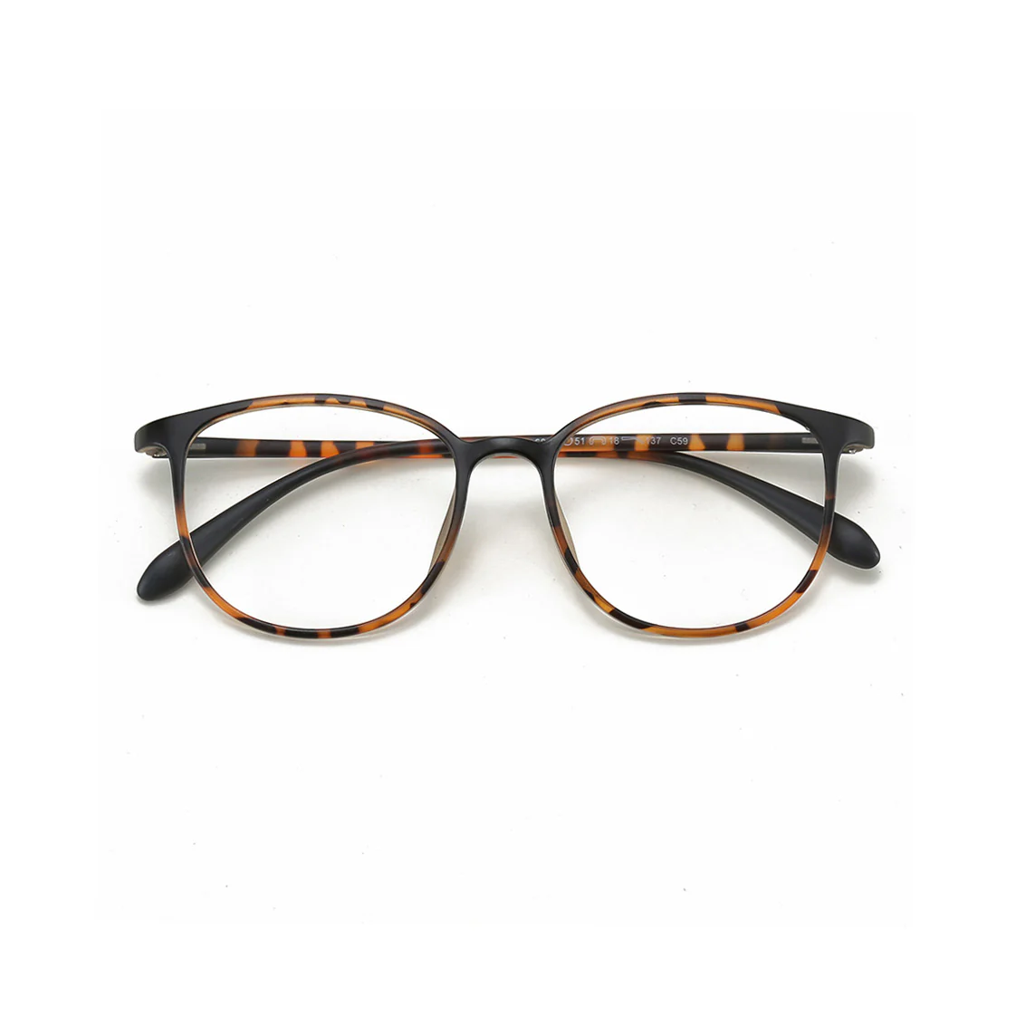 Round Ultra Lightweight Eyeglass Frames with Prescription Lenses VK2100 - Image 6