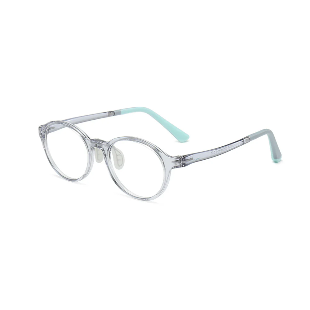 Kids Round Prescription Eyeglass Frames Blue Light Blocking VK2101 - Image 14
