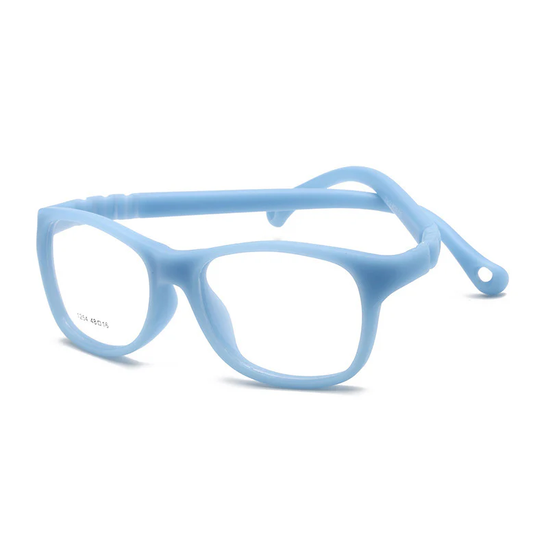 Kids Flexible Bendable One-piece Safe Glasses VK2110 - Image 14