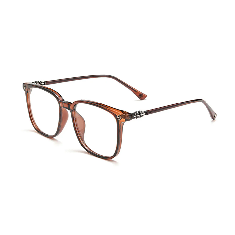 Stylish Square Blue Light Glasses for Women Men VK2113 - Image 11