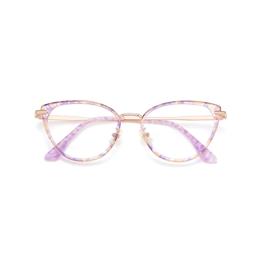 Cat Eye Prescription Glasses Blue Light Blocking VK2114 - Image 8