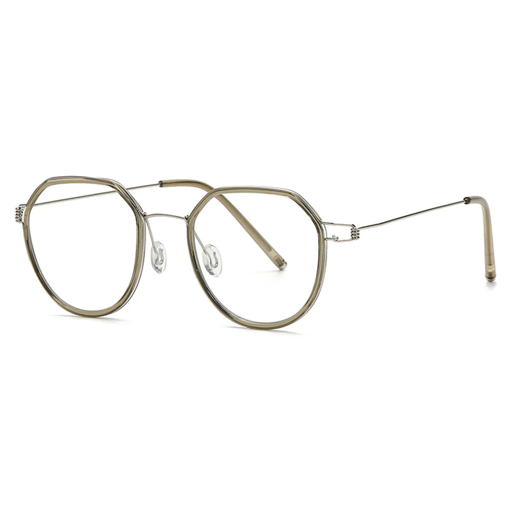 Stylish Geometric Glasses Computer Eyewear for Women and Men VK2116 - Image 10