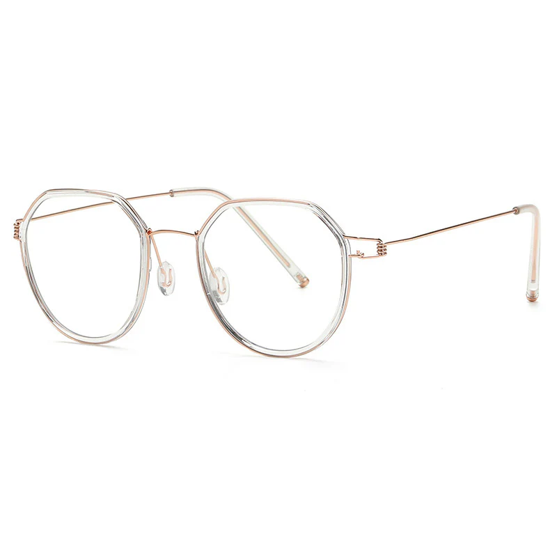 Stylish Geometric Glasses Computer Eyewear for Women and Men VK2116 - Image 14