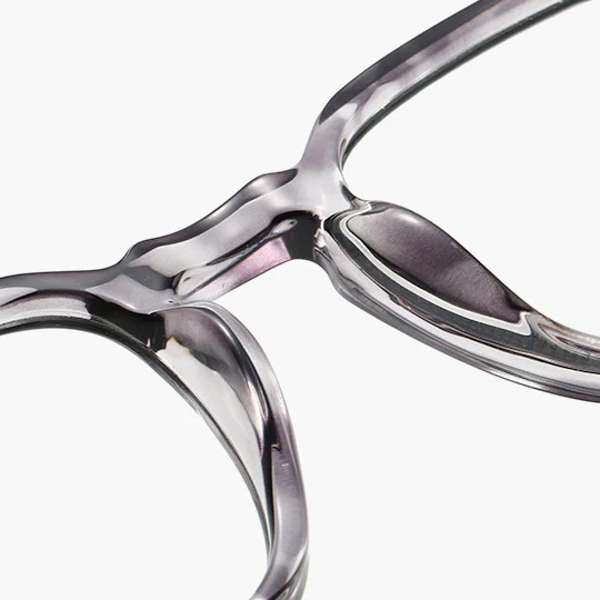 Unisex Square Glasses with Prescription Lenses VK2118 - Image 4