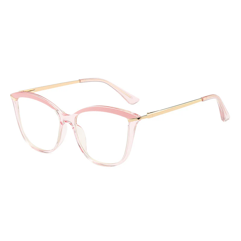 Cat Eye Optical Glasses Computer Reading with Spring Hinges VK2131 - Image 11