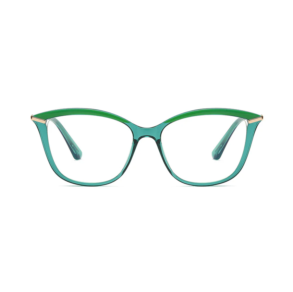 Cat Eye Optical Glasses Computer Reading with Spring Hinges VK2131 - Image 16