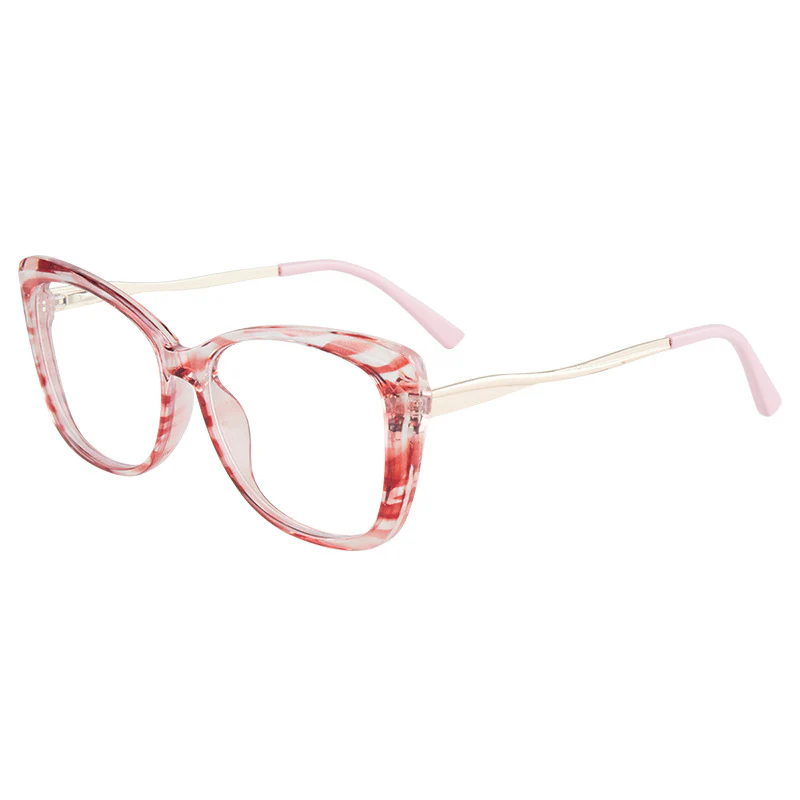 Cat Eye Glasses Frame Blue Light Blocking Eyewear for Women VK2133 - Image 15