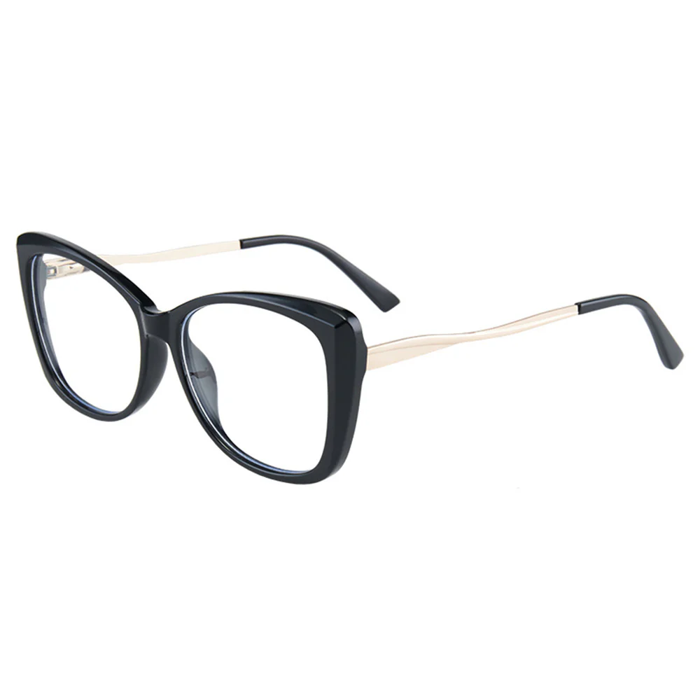 Cat Eye Glasses Frame Blue Light Blocking Eyewear for Women VK2133 - Image 2