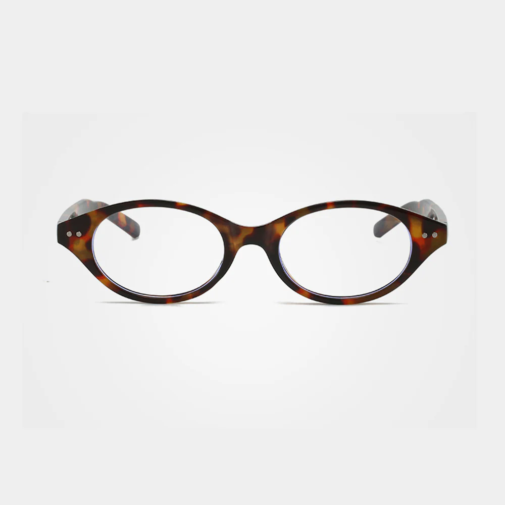 Narrow Frame Oval Fashion Women's Glasses VK2136 - Image 8