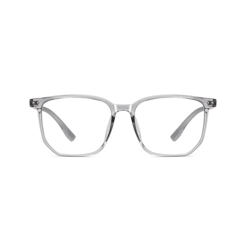 Trendy Simple Square Glasses Frame with Anti-Blue Light Lenses VK2137 - Image 5