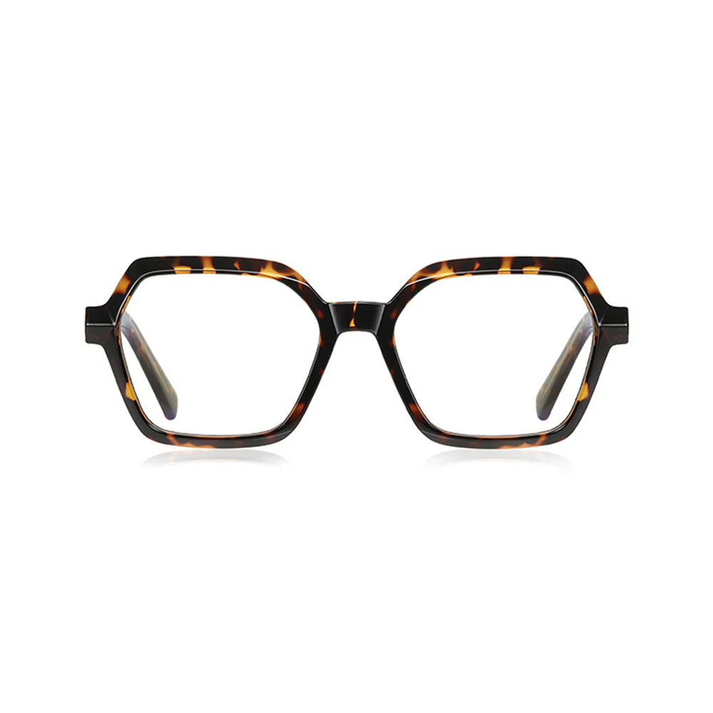 Unisex Geometric Eyeglasses Frames Fashion Retro with Spring Hinge VK2141 - Image 7