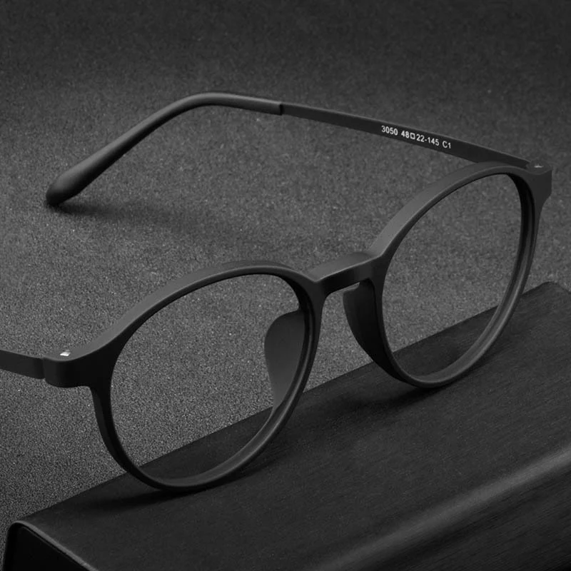 Simple Round Unisex Glasses Ultralight Prescription Glasses VK2151 - Image 3