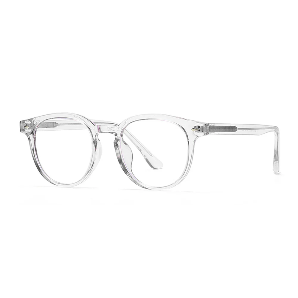 Unisex Round Anti-Blue Light Prescription Glasses VK2163 - Image 12
