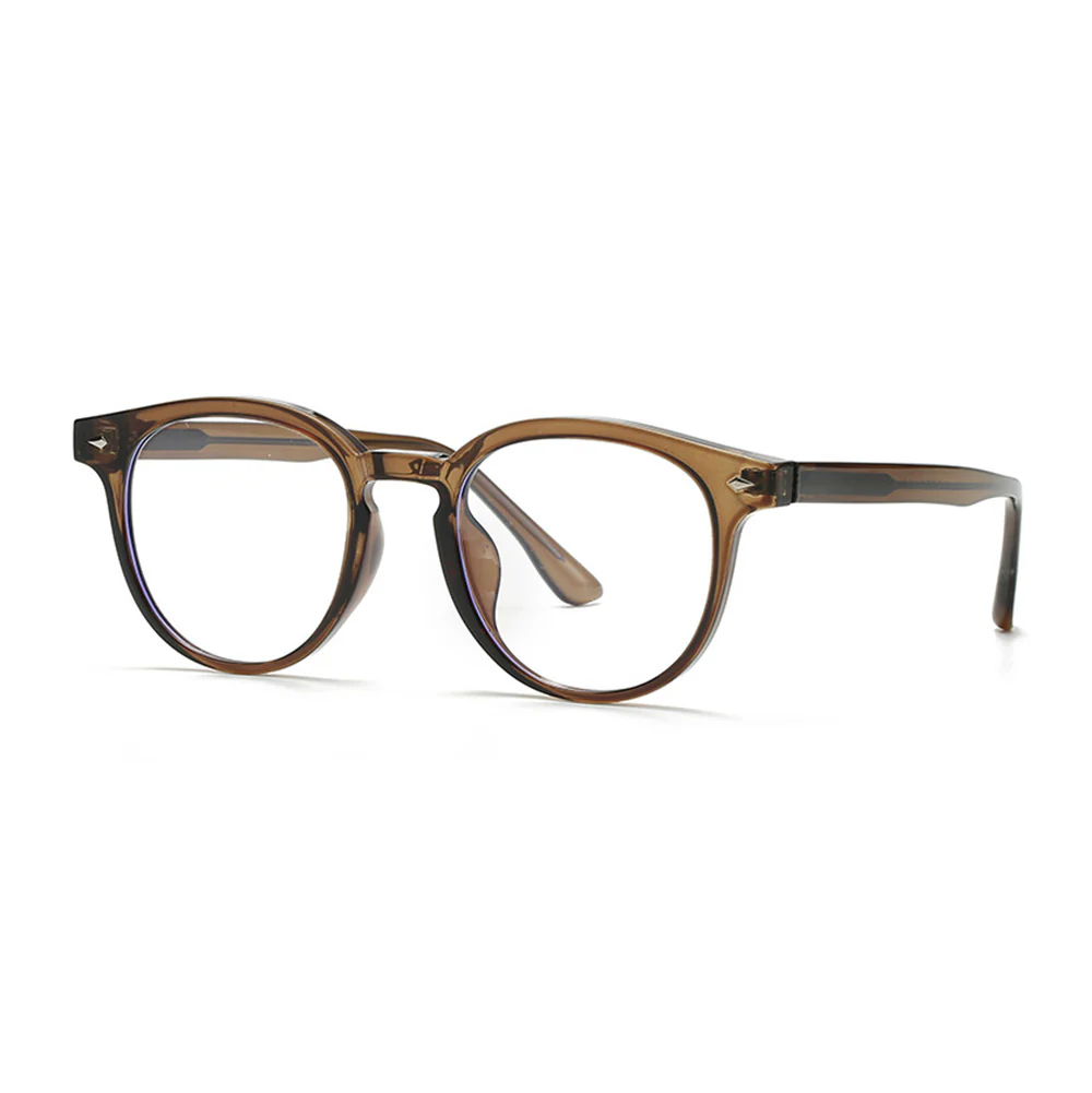 Unisex Round Anti-Blue Light Prescription Glasses VK2163 - Image 6