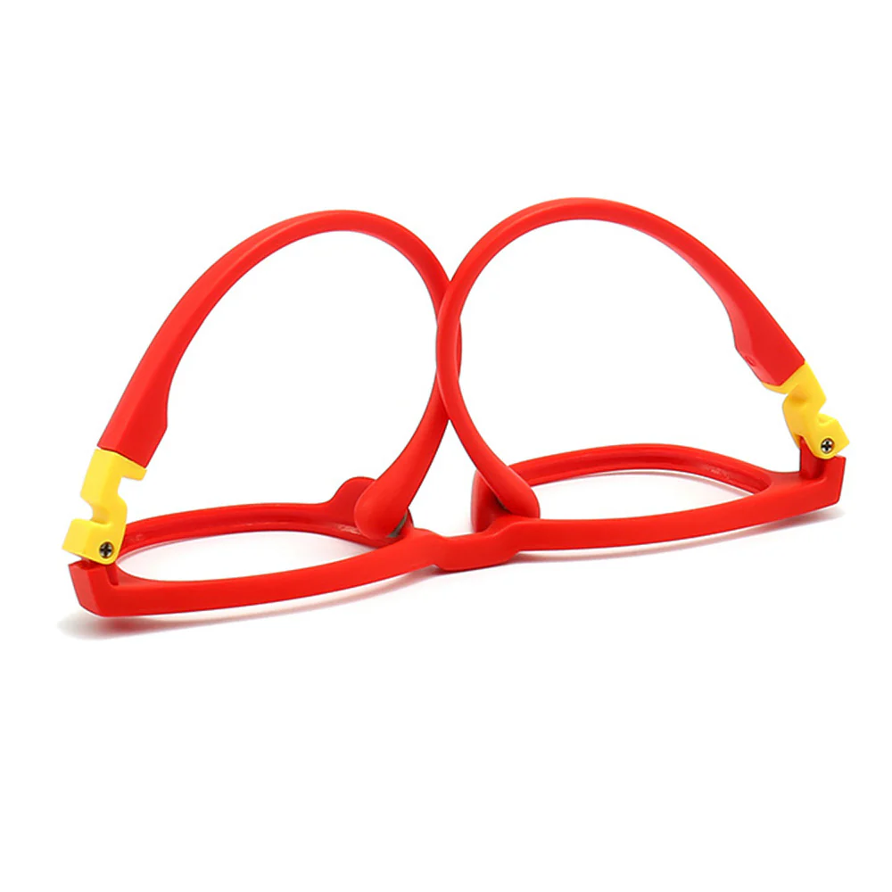 Children's Silicone Square Glasses Flexible Bendable VK2164 - Image 3