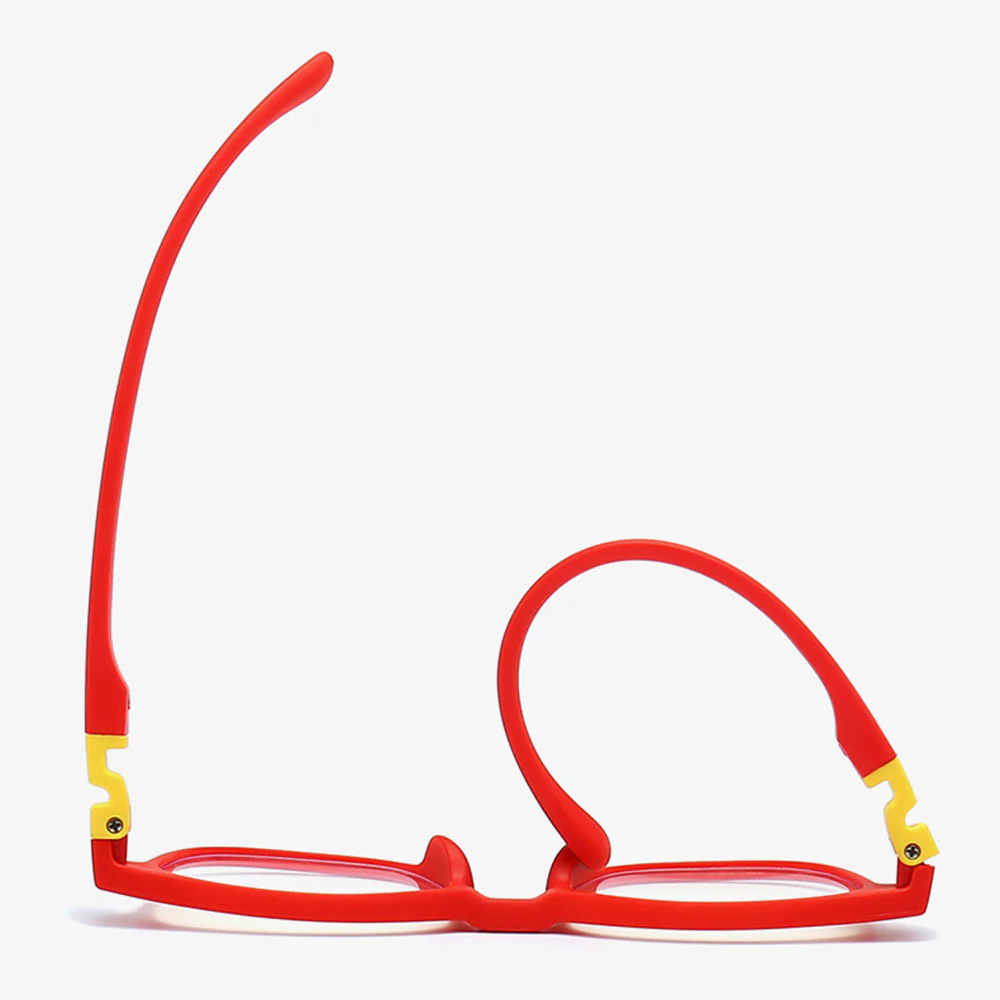Children's Silicone Square Glasses Flexible Bendable VK2164 - Image 5