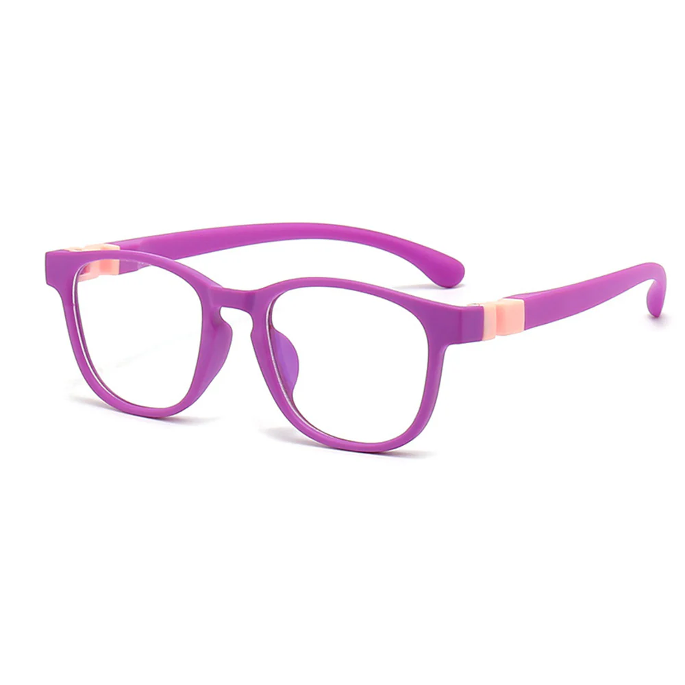 Children's Silicone Square Glasses Flexible Bendable VK2164 - Image 9