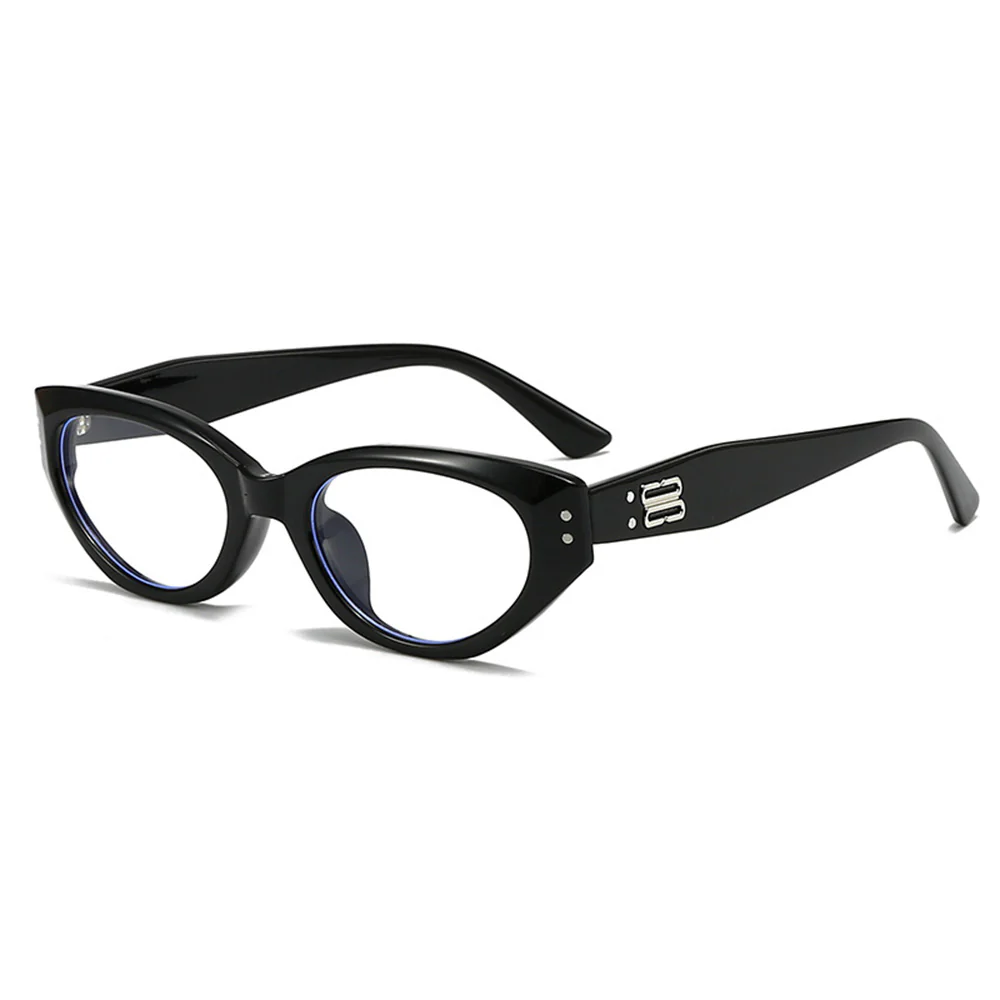 Trendy Cat Eye Glasses Vintage Retro Narrow Frame VK2165 - Image 2
