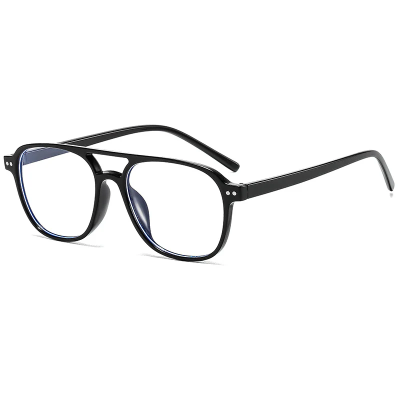 Aviator Retro Glasses Blue Light Blocking Prescription Lenses VK2171 - Image 2