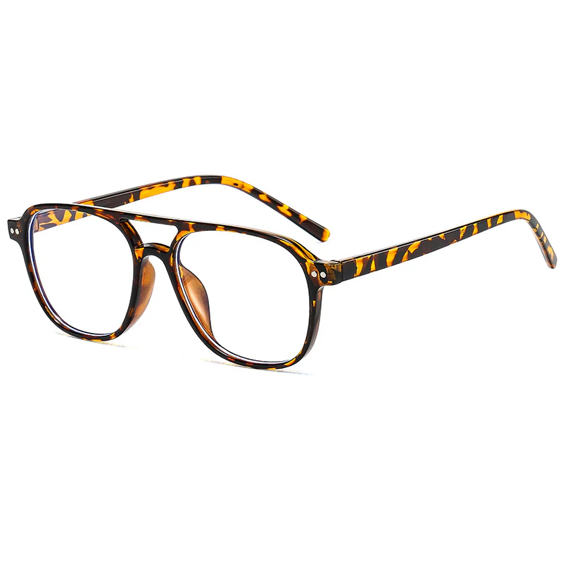 Aviator Retro Glasses Blue Light Blocking Prescription Lenses VK2171 - Image 7