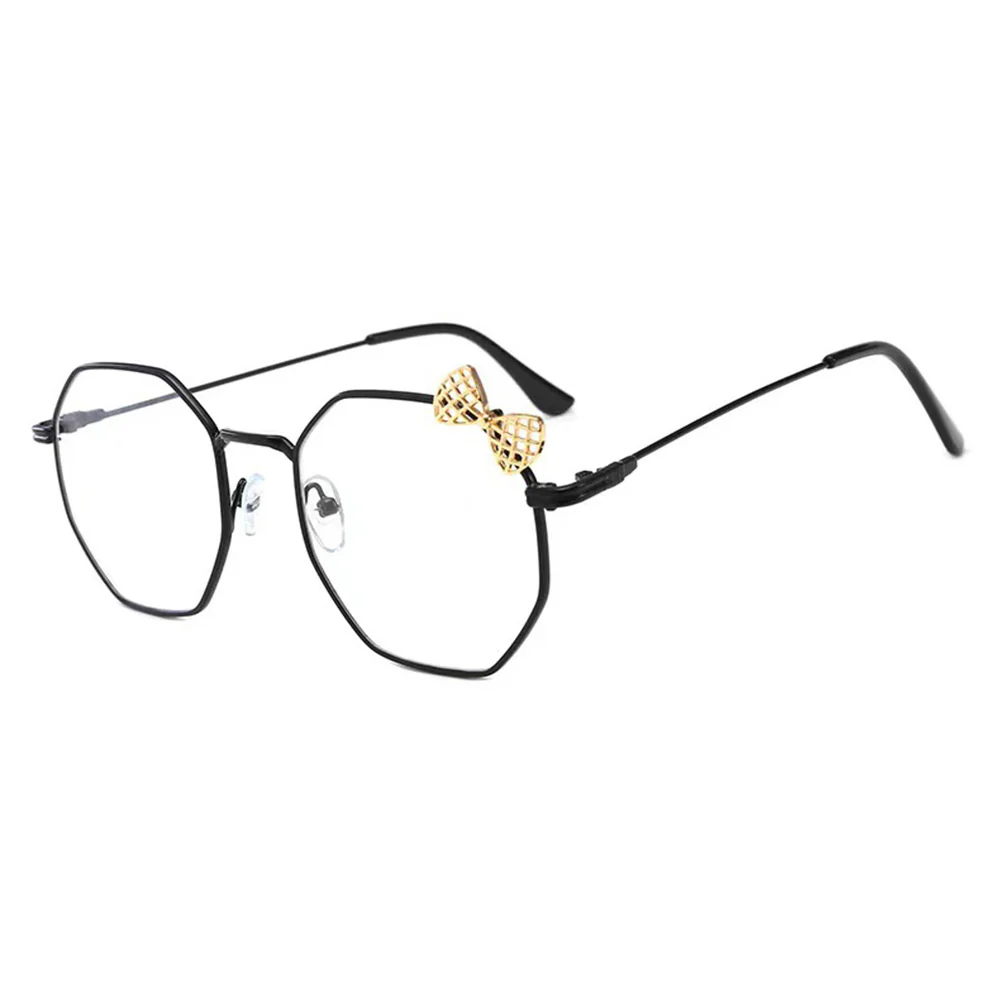 HelloKitty glasses frame cute metal bowknot Geometric VK2172 - Image 2