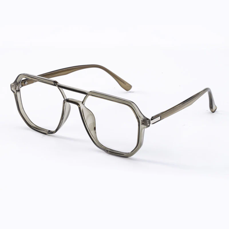 Men's Trendy Aviator Glasses with Blue Light Protection VK2174 - Image 12