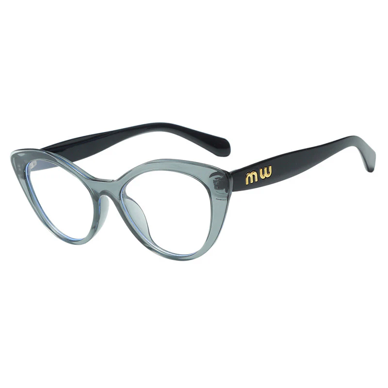Trendy Cat Eye Glasses Frame Polarized Lenses VK2175 - Image 12