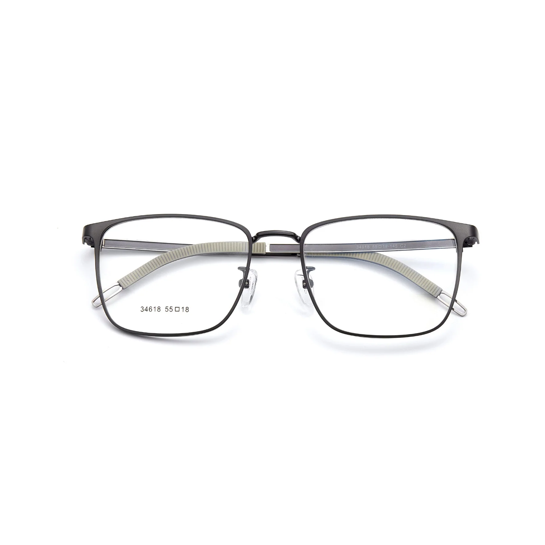 Men's Business Glasses Silicone Non-Slip Temples VK2176 - Image 6