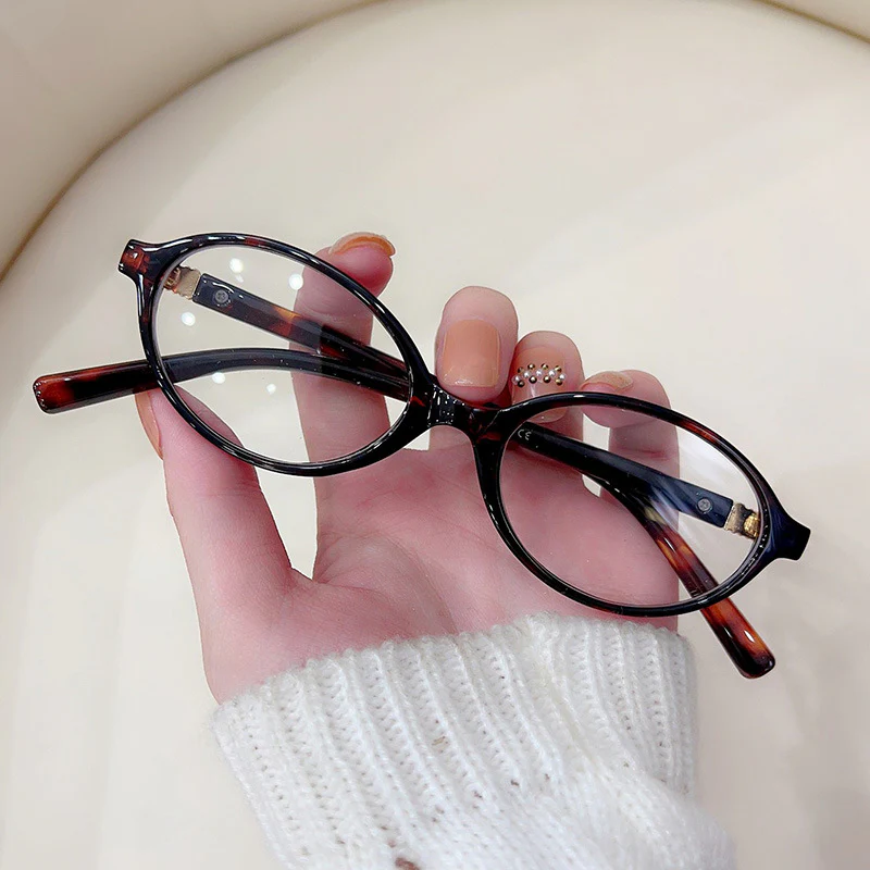 Oval Blue Light Blocking Fashion Glasses VK2177 - Image 7