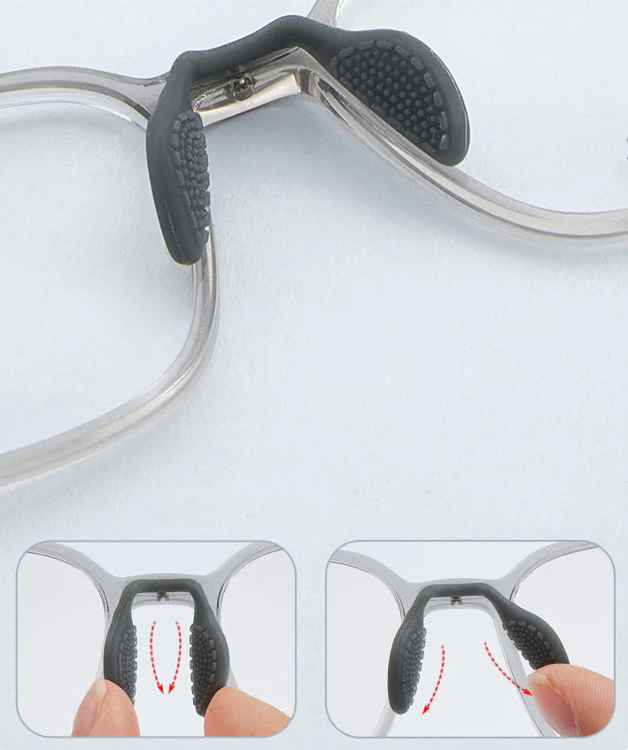 Teenagers Silicone Soft Nose Pads Eyeglass Frames VK2182 - Image 4