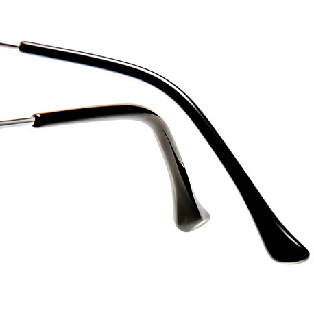 Geometric Polygonal Retro Metal Glasses Frame VK2185 - Image 5